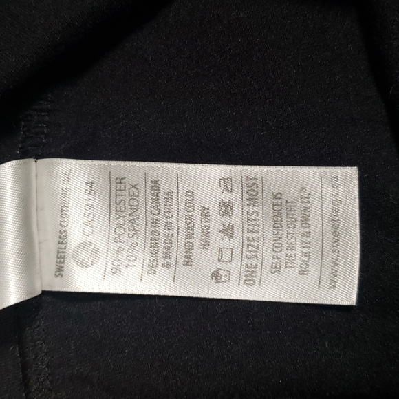 🎄2/15🎄🤰Sweetlegs Maternity leggings in black🤰 - Picture 9 of 13